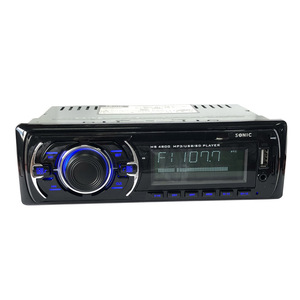 <span class=keywords><strong>Radio</strong></span> Estéreo <span class=keywords><strong>con</strong></span> <span class=keywords><strong>Bluetooth</strong></span> <span class=keywords><strong>para</strong></span> <span class=keywords><strong>coche</strong></span>, dispositivo <span class=keywords><strong>manos</strong></span> <span class=keywords><strong>libres</strong></span> <span class=keywords><strong>con</strong></span> USB/TF/AUX de un solo Din, <span class=keywords><strong>con</strong></span> Control remoto inalámbrico y 7 colores LED - Product Image 3