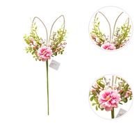 Décorations de Noël d'intérieur amusantes, belles, écologiques, non toxiques, en polyester, en forme de lapin artificiel, 40 cm
