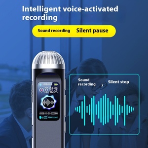 Grabación envolvente panorámica Hd Reducción de ruido Lector de libros electrónicos Grabadora de voz digital para entrevistas de reuniones - Product Image 5