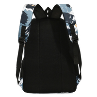 Mochila de Viaje Unisex para Estudiantes, Estilo Oxford, de Poliéster, Antirrobo, con Cierre de Cremallera y Correas de Hombro Curvas