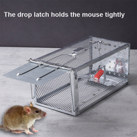 Jaula Ratonera Comprar Cría Ratón Amigable Mascota Cubo Roedor Control de animales Captura Cebo Hámster Humano Trampa para ratas