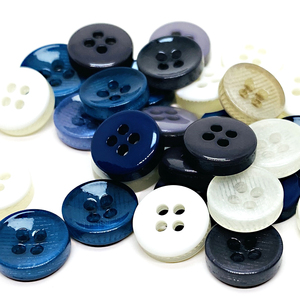 2025 nút nhựa nhuộm phổ biến cho áo sơ mi sang trọng 4 lỗ tùy chỉnh vật liệu thân thiện với môi trường - Product Image 4