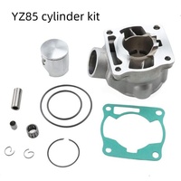 Juego de Cilindro y Pistón de Motocicleta de Aleación de Aluminio AVT, Calidad Clase A, para Yamaha YZ80/YZ85, con 47.5 mm