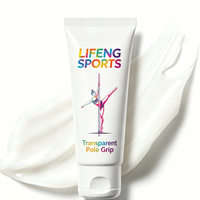 Craie liquide transparente Dry Hands Pole pour la danse sur barre, craie liquide pour le sport qui séche les mains en quelques secondes