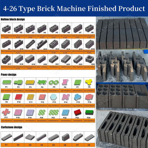 Mesin Pembuat Bata Berkualitas Tinggi 4-26 Blok Hidrolik Semen Padat Berongga - Product Image 6