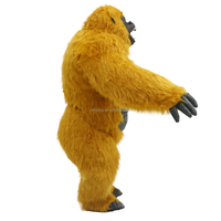 Costume de gorille géant rose bon marché Funtoys Fresh pour la promotion commerciale, la publicité, costumes de gorille gonflables