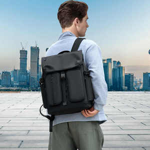Mochila para ordenador portátil PIMO ligera a la moda con logotipo personalizado de gran capacidad, mochila de viaje para ordenador portátil impermeable y duradera para hombre, bolsa para ordenador - Product Image 6