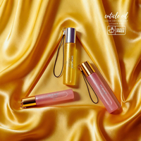 SAGALAG Stylos à Huile pour Cuticules 10ml avec Porte-clés, Logo Personnalisé, Roll-on à Huile pour Ongles, Soin des Cuticules Mini Luxe pour Manucure