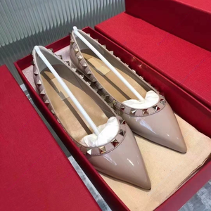 Zapatos de Diseñador de Lujo, Tacones Altos, Zapatos Planos con Forma de V en el Tobillo, Zapatos de Cuero para Mujer, Nueva Marca de Diseñador, Zapatos de Estilo para Caminar - Product Image 5