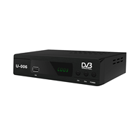 Boîtier décodeur externe tv numérique PVR h265/hevc fta, personnalisable, 4k gratuit, mpeg, décodeur dtmb/dth