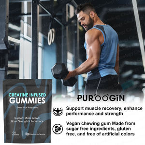 Oem Creatina Monohidrato Suave Caramelo Gomitas Deporte Pre Entrenamiento Crecimiento Muscular <span class=keywords><strong>Max</strong></span> Stregth Creatina Electrolito Gomitas - Product Image 3