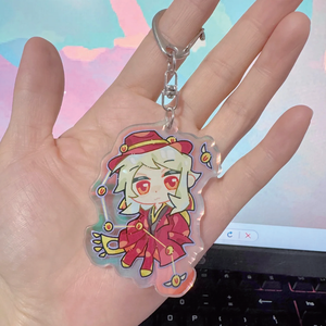 Regalos Promocionales Empresariales con Logotipo Personalizado de Anime, Llavero Acrílico Transparente con Encanto Agitador, Llavero Acrílico Transparente Impreso Personalizado - Product Image 5