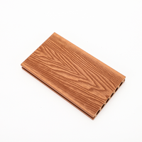 Plancher composite WPC brossé à la filière, nouvelle technologie, aspect bois profond, en PVC gaufré 3D, pour extérieur, qualité usine