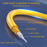 Kabel Patch Fiber dengan Panjang yang Dapat Disesuaikan, Performa Optik Stabil, dan Pemasangan Mudah untuk Kabel Optik Terintegrasi Dalam Ruangan