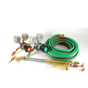 ชุดอุปกรณ์เชื่อมและตัดโลหะแบบพกพา พร้อมหัวตัดทองแดง ตัวควบคุมแรงดัน และสายยาง สำหรับงานอุตสาหกรรม - Product Image 1