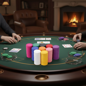 Fichas de Póker de Plástico Baratas sin Diseño - Product Image 3