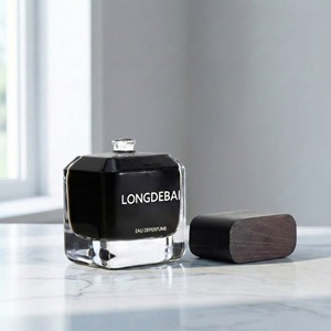 Envase de Perfume Cuadrado Mate Personalizado de Lujo al por Mayor, Ecológico, Botella de Spray de Perfume Vacía de 30 ml, 50 ml, 100 ml, Embalaje en Caja de Vidrio - Product Image 4