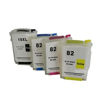 Voor Hp 10 82 Navulbare Inkt Cartridge Leeg Inkt Systeem Voor Hp 500 800 810 815 820