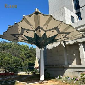 Paraguas eléctrico grande parasol para zona de ocio de Bar cuadrado comercial al aire libre, paraguas gigante para mezquitas islámicas - Product Image 1