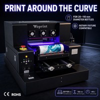 Commercial A4 UV Printer for Phone Case Crystal Label USA Mexico DDP XP600 2 in 1 Flatbed Machine for Small Business