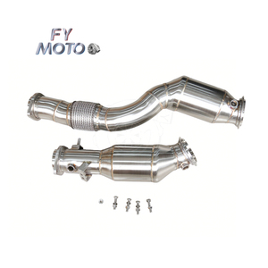 Downpipe catalysé pour <span class=keywords><strong>S58</strong></span> G80/G82 M2/3/4 G87 2020+ avec Flexpipe, norme EURO 5, sans voyant de contrôle moteur, garantie deux ans - Product Image 3