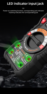 <span class=keywords><strong>Ncv</strong></span> multímetro digital, multímetro digital, medidor de tensão, faixa automática, rms ac dc, multímetro de 20000 contagens, mayilon ht118e - Product Image 6