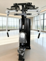 Machine à musculation professionnelle à charge libre en acier pour pectoraux et dorsaux, avec entraînement des bras, idéale pour les salles de sport, centres de remise en forme et hôtels – Prix usine