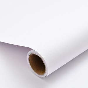 Papel Tapiz Autoadhesivo de PVC de Color Sólido para Decoración <span class=keywords><strong>del</strong></span> Hogar, <span class=keywords><strong>Vinilo</strong></span> de Superficie Lisa, Adhesivos Desprendibles Modernos para Muebles, Rollo para Sala de Estar - Product Image 2