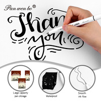 Lot de 6 stylos marqueurs à encre fine noire, imperméables, de qualité archivistique, pour dessin et art, type Micron Fineliner