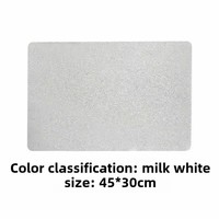 Set de table rectangulaire en similicuir, résistant à la chaleur, antidérapant et anti-taches