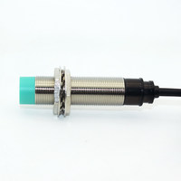 Sensor de Proximidad Inductivo PR18-8DN, Interruptor de Detección de Metal de 15 mm, Salida NPN NO, DC6-36V, Sensor Cilíndrico