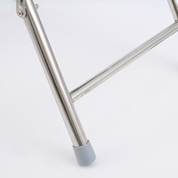 Chaise de toilette pliable et portable pour personnes âgées et femmes enceintes, résistante à la rouille, tabouret minimaliste pour la maison