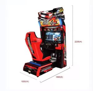 Máquina de Juego de Carreras para Interiores, Simulador de Carreras Metálico de 1 Año de Garantía, Consola de Competición, Máquina de Entretenimiento que Funciona con Monedas para Adultos - Product Image 2