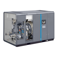 ATLAS ZD 800 & ZD 4000 30Bar & 40Bar ISO 8573 Compresseur d'air sans huile classe 0 avec moteur et moteur pour machine de soufflage PET