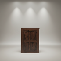 Table basse moderne en bois écologique BSCI-FSC OEM avec rangement, mobilier de maison, montage facile, design personnalisé, usage polyvalent, haute qualité