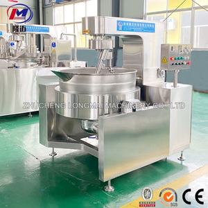 Pentole Industriali Riscaldate a Olio Elettrico con Miscelatore Automatico Planetario per Cottura Alimenti - Product Image 2