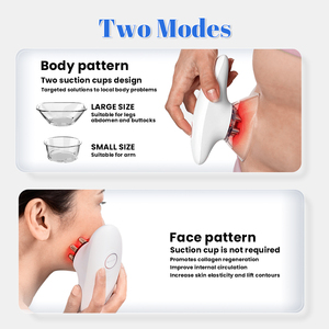 Luz roja portátil Pérdida de grasa Quema Terapia de vacío Tambor Masaje corporal Máquina reductora de grasa Masajeador de grasa del vientre - Product Image 5