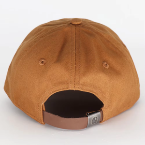 Gorra de Béisbol Unisex de Lona 100% Algodón con Logotipo Bordado en Color Marrón, Estilo Casual y Ajustable - Product Image 5