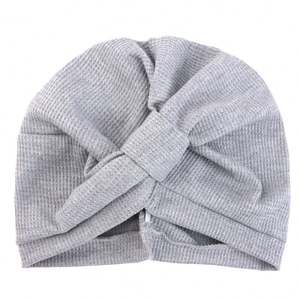 Pañuelo para la Cabeza Pre-atado Estilo Europeo Americano, Color Sólido, Multifuncional, Elástico, de Algodón, Hiyab Interior para Damas - Product Image 5