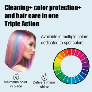 Kuda Feng-<span class=keywords><strong>Mousse</strong></span> fixatrice de couleur-Convient aux <span class=keywords><strong>cheveux</strong></span> décolorés de niveau 8, la couleur s'estompe après 4 lavages, soins capillaires multicolores à la mode - Product Image 3