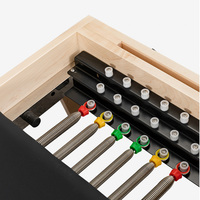 Herstellerdirekt: Ahornholz Pilates Half Cadillac Bett mit anpassbarem Logo, professioneller Yoga-Reformer mit Turm, CE-zertifiziert