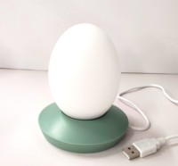 Neues Produkt Niedliches Ei-Silikon-LED-Nachtlicht für Babys