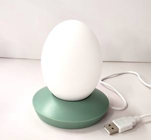 New Product Cute <b>Egg</b> Silicone Led Night <b>Light</b> for Baby - Product Image 6