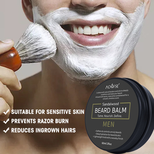 Baume à barbe doux au parfum de bois de santal <span class=keywords><strong>pour</strong></span> hommes noirs - Product Image 2