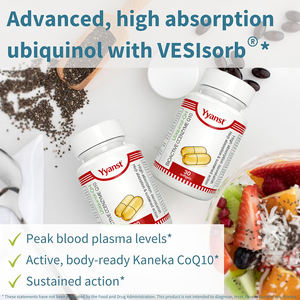 Capsules de CoQ10 de haute qualité pour la santé cardiaque et le soutien antioxydant - Product Image 2