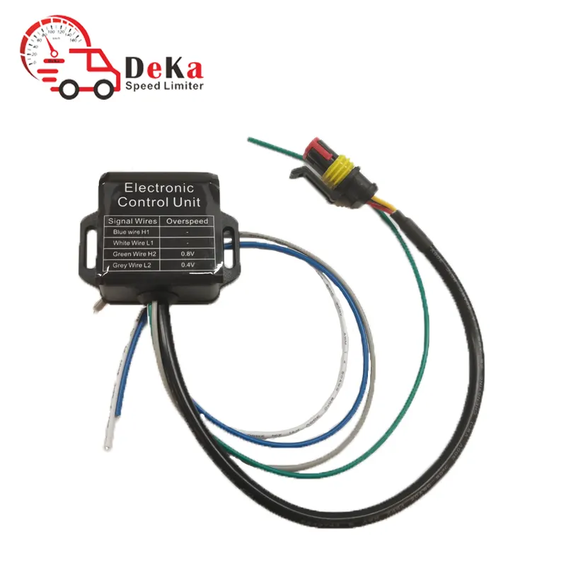 Gps ile kamyon DK-5 için kaliteli elektronik hız kontrol cihazı araç hız sınırlayıcı Deka