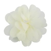 39 couleurs, patchs de fleurs en mousseline 3D, 5 cm, faits à la main, 2 pouces, décoration, tissu en maille pour fleurs DIY, pour bandeaux/broches/chaussures/robes