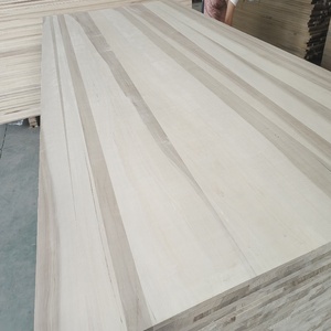 Panneaux de revêtement en bois de Paulownia massif, panneaux de placage en bois brut, peuvent être sculptés et vendus en gros. - Product Image 1