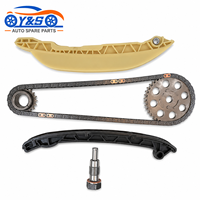 Kit Rantai Timing Baja Paduan Tugas Berat Baru dengan Tensioner dan Guide, Pengganti OE untuk Fiesta 1.0 1.3 1.6L GNTA CLTA, Suku Cadang Perbaikan