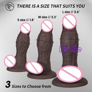 Dildo réaliste avec boules, stimulation du point G, jouet sexuel pour adultes pour femmes et couples, jeu anal, jouet sexuel en silicone avec ventouse, pénis - Product Image 5